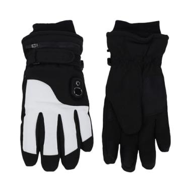 Imagem de Luocute Luvas Aquecidas para Homens e Mulheres, Luvas de Aquecimento Elétrico Recarregáveis ​​USB Com Bateria de 5000mAh e Display Inteligente, Aquecedores de Mão de Acampamento para