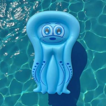 Imagem de Boia Bote Prancha Colchão Polvo Inflável Flutuante Diversão Aquática Nadar Piscina Praia