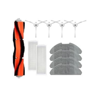 Imagem de Compatible With Xiaomi Robot Vacuum-Mop 2 Pro/Lite MJST1SHW MJSTL Hepa Filter Mop Cloth Main Side Brush Mijia Vacuum Cleaner Accessories(Beige)