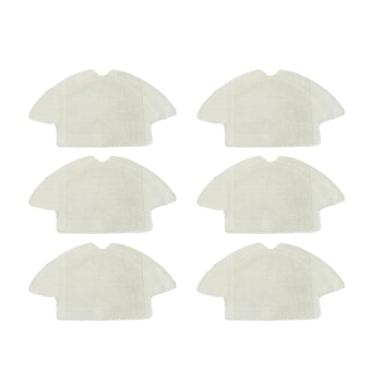 Imagem de Roller Side Brush Filter HEPA Mop Rag Cloth Compatible With Tefal Rowenta Explorer 75 RG7687/RR7687WH Series Replacement Accessories Parts(6 Mop)