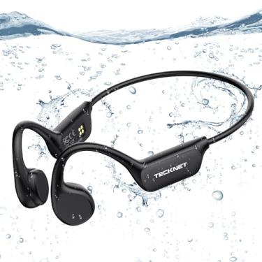 Imagem de TECKNET Fones de ouvido de natação com condução óssea