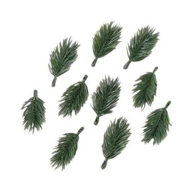 Imagem de Galhos De Pinheiro Artificiais 50-100 Peças Plantas Falsas Decoração D