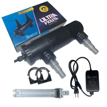 Imagem de Filtro Uv Esterilizador Ocean Tech 13w Aquário Lago, 110V