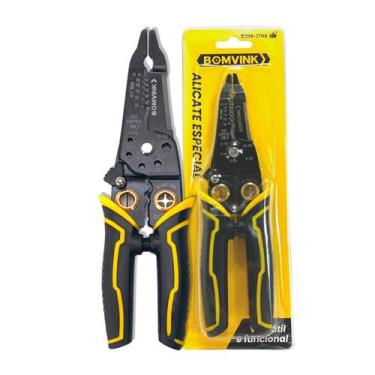 Imagem de Alicate Decapador Multifuncional  Ferramenta 6 em 1 com Corte, Desenca