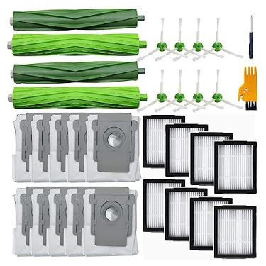 Imagem de Sacos de vácuo Premium e Peças Substituição para I7 I6 I8 I3 plus Tecnologia Filtragem Alta Eficiência Fácil Limpar Substituir Melhora o Desempenho Aspiração Estende a Vida Útil do Robô