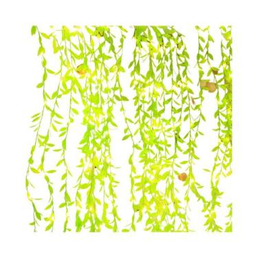 Imagem de Luzes De Cordão LED Em Forma De Folha Verde, Alimentadas Por Bateria, 