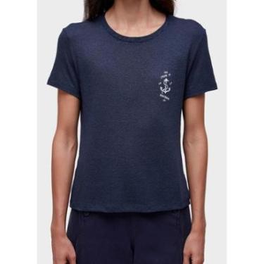 Imagem de T-shirt casa da ancora marinho OSKLEN-Feminino