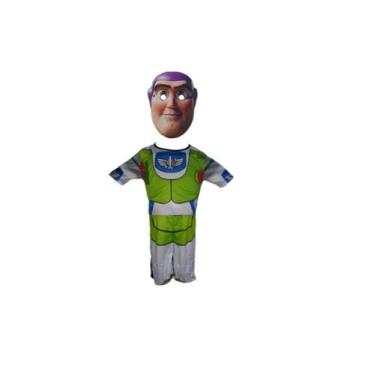 Imagem de Fantasia Buzz Ligthyear Curto C/ Enchimento E Máscara 3D. - Bililika, 