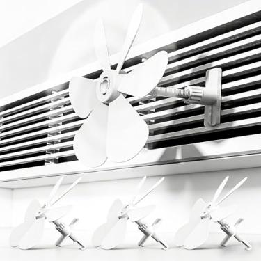 Imagem de SOUTH SILK Defletor de ar universal AC para ar condicionado central, defletor de teto de ar condicionado, defletor de ventilador de teto, defletor de ar para todas as aberturas de teto (redondo