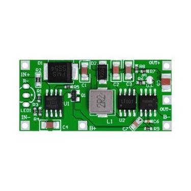 Imagem de Módulo UPS 5V 2A Com Bateria De Lítio Polímero 12V 15W E Proteção Cont