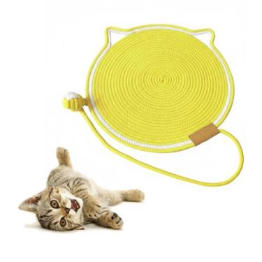 Imagem de Arranhador Tapete Cama Gato Pet Animais Felino Brinquedo Rasqueavel Co