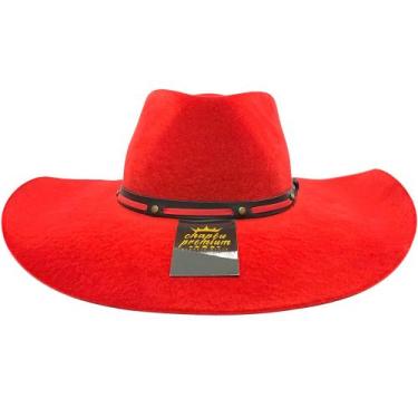 Imagem de Chapéu Country Sorocaba Aba Longa Masculino e Feminino Sertanejo Show 