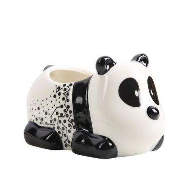 Imagem de Vaso de flores Ceramic Panda Creative Cartoon Animal 13,3 cm - yiweisa