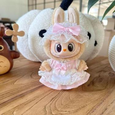 Imagem de Roupas de boneca Labubu para bonecas de 17 cm (estilo H) - vestido, fa