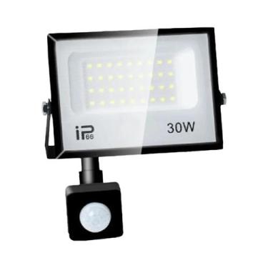 Imagem de Holofote LED À Prova d'Água IP66 Com Sensor De Movimento PIR 20W-300W 