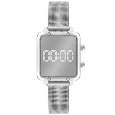 Imagem de Relógio Euro Feminino Fashion Fit Reflexos Prata - EUMD27AAA/4K Relógio Euro Feminino F...