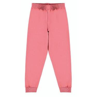 Imagem de Calça Moletom Infantil Unissex Malwee 12 ao 18 Ref. 0108790, Rosa, 16
