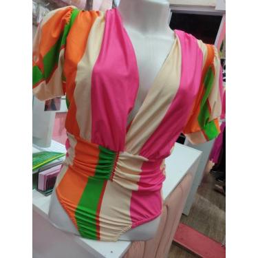 Imagem de Body maiô Listrado - Estilus Moda Feminina , Listrado, 38