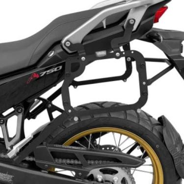 Imagem de Suporte De Baú Lateral Honda Transalp Xl 750 2026+ Scam