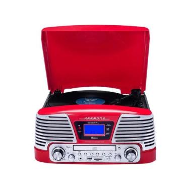 Imagem de Vitrola Raveo Harmony CD Player USB - SD Card Bluetooth