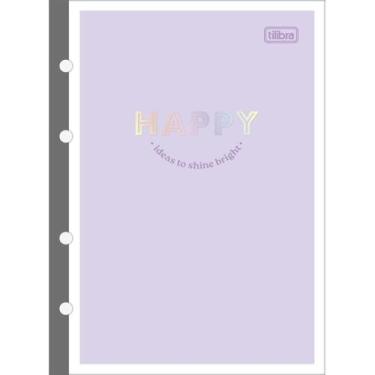 Imagem de Bloco para Fichario Colegial HAPPY 80FLS. PCT.C/04 - Tilibra
