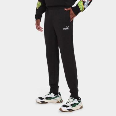 Imagem de Calça Puma Casual Masculina, Preto, P