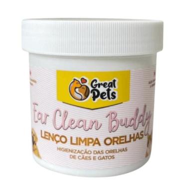Imagem de Lenço Limpa Orelhas Ear Clean Buddy Great Pets
