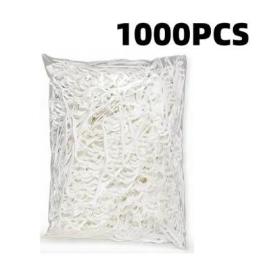 Imagem de 500PCS Sacos De Fio Dental De Polímero Para Limpeza De Dentes E Higien