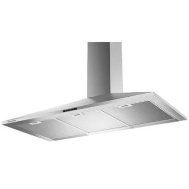 Imagem de Brastemp BAI91 Coifa de Parede Piramidal Inox 90CM Duplo Filtro 435 m3/h