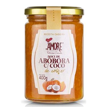 Imagem de Doce de Abóbora cremosa com coco de colher - RB Amore - 400g