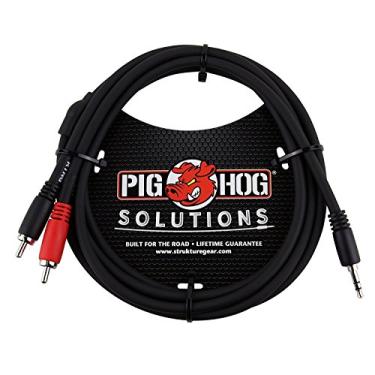 Imagem de Pig Hog Cabo de breakout estéreo PB-S3R03 de 3,5 mm para RCA duplo (macho), 90 cm