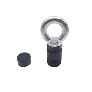 Imagem de AIB2C Ferramenta de anel de olho de elevação externa 91-90455-1 1 1/5.1 cm-16 para motores Mercury Mariner Force e Yamaha Outboard Motors