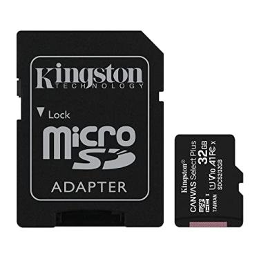Imagem de K.ingston Cartão de Memória Micro Sd 32gb Canvas Select Plus Velocidade de Leitura de Até 100Mbs Classe Velocidade C10 Certificação de Desempenho A1 Aplicativo Adaptador Incluso / No Brasil