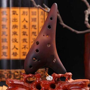 Imagem de KRASS Ocarina 12 Hole Classic Vintage Ocarina AC/SF/SG/SC opcional, música e iniciantes, S.f, Collector88