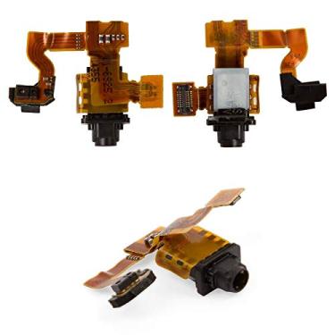 Imagem de Peças de reparo de cabo flexível compatíveis com Sony D5803 Xperia Z3 Compact Mini, D5833 Xperia Z3 Compact Mini, (conector de fone de ouvido, com sensor de proximidade, com componentes)