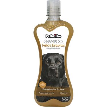 Imagem de Shampoo Petbrilho Pelos Escuros - 500 mL