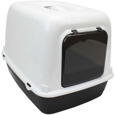 Imagem de Sanitário Ferplast Clear Cat 10 Preto para Gatos - Preto