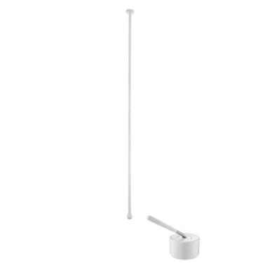 Imagem de Torneira suspensa de teto com gota de água, lavatório, torneira de banheira, latão maciço, montado na parede, misturador de pia de água quente e fria, deck branco, tamanho único