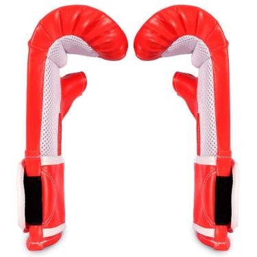 Imagem de Luva Bate Saco Pro Infantil + Manopla De Foco Soco Treino Boxe MMA Muay Thai Gorilla-Unissex