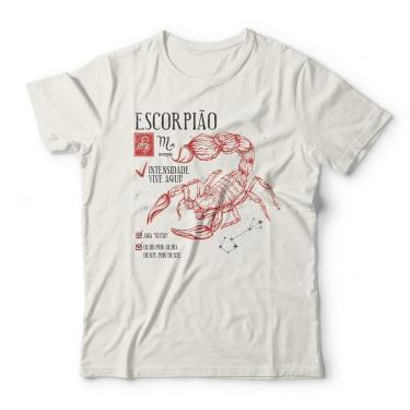 Imagem de Camiseta Studio Geek Signo Escorpião Masculina-Masculino