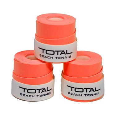 Imagem de Grip Raquete Total Beach Tennis - 3 unidades Laranja