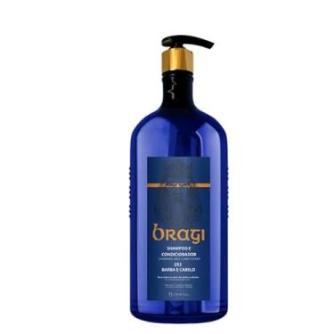 Imagem de Shampoo 2x2 Barba e Cabelo BRAGI FOR MEN - 1L