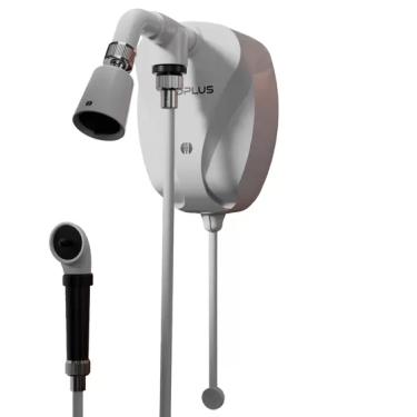 Imagem de Ducha Eletrônica Ecoplus C/ Desviador 220V 7.500W Branco Cód. 2836 – KDT