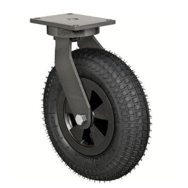 Imagem de Rodizio Pneumático 350-8 Carrinho De Carga 4 Lonas Schioppa