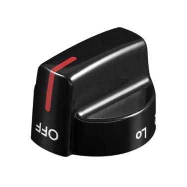 Imagem de 5304507386 Puxador de fogão para peças de fogão Frigidaire, KIP 5K41 puxadores de queimador de substituição para peças Frigidaire Range Botões de controle de fogão, 1 peça