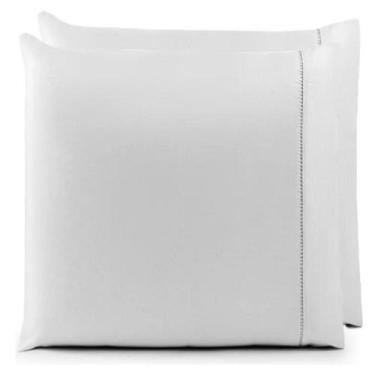 Imagem de Capa de Travesseiro Ponto Palito Fronha Com Vira 2 Peças Toque Macio V