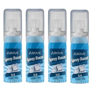 Imagem de kit 4 Spray Bucal Above Ice 15ml - Antisséptico