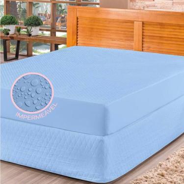 Imagem de Capa de Colchão Impermeável Super King c/ 4 Camadas de Proteção - Loja