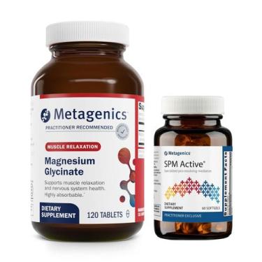 Imagem de Suplemento Metagenics Relief Duo Glicinato de Magnésio e SPM