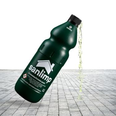 Imagem de Sanlimp Limpa Pedra e Pisos 1L, Ácido Muriático Profissional para Limpeza Pós-Obra e Remoção de Resíduos Difíceis